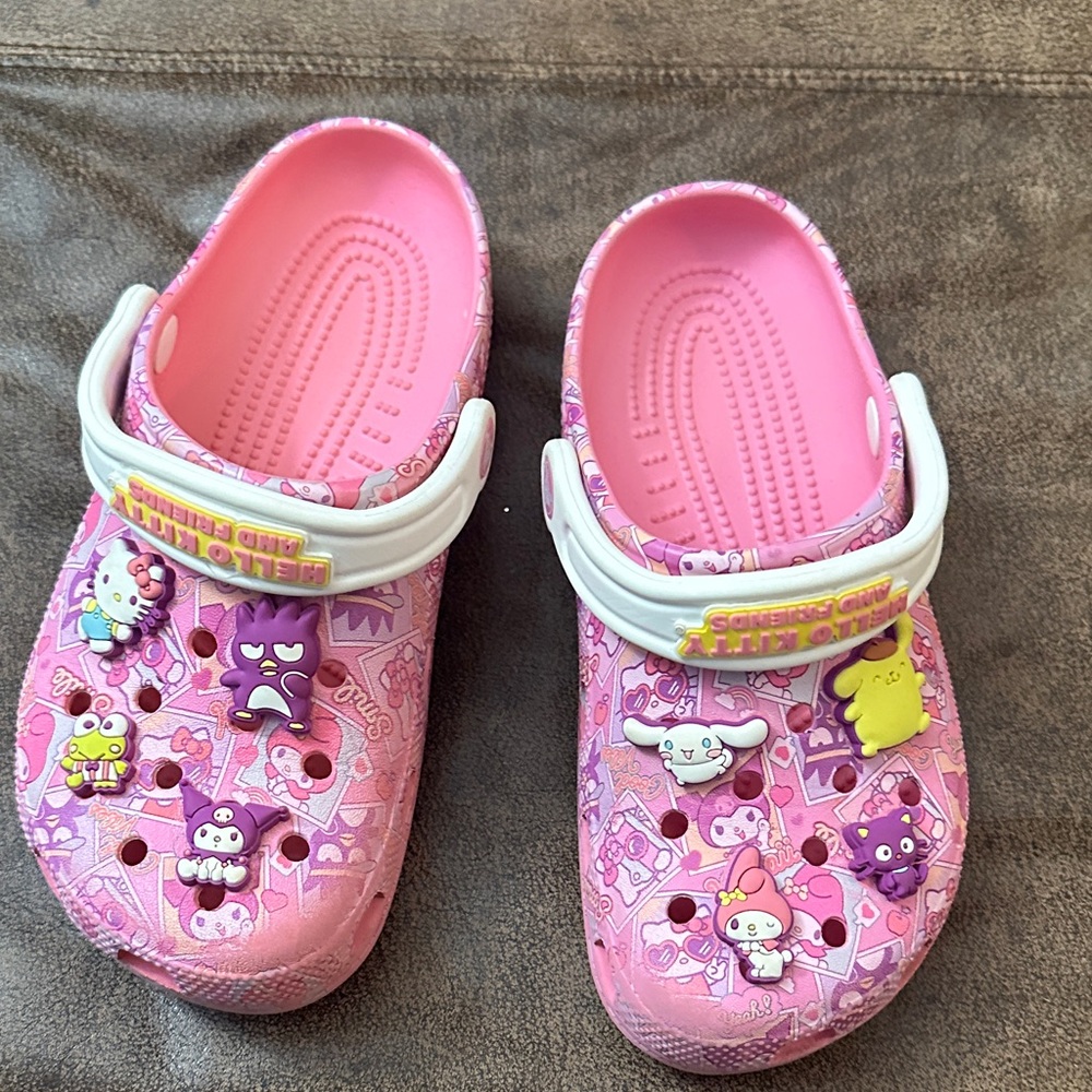 Hello Kitty crocs